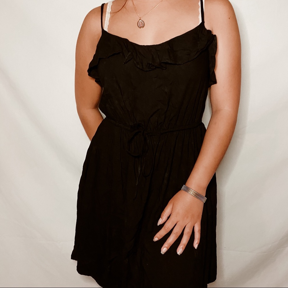 Black H&M Spaghetti strapped Sundress